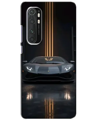 Чехол для Xiaomi Mi Note 10 Lite с картинкой «Lamborghini золотые линии» Чехол для Xiaomi Mi Note 10 Lite с картинкой «Lamborghini золотые линии»