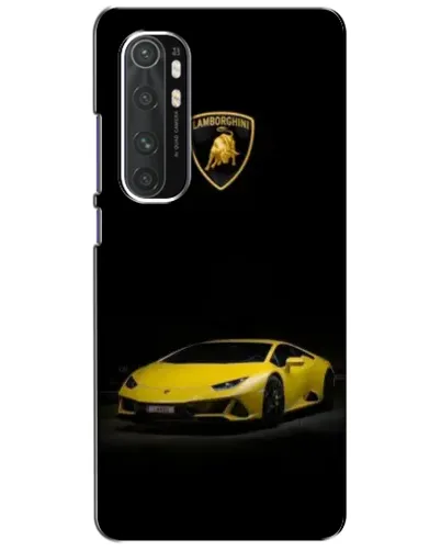 Чехол для Xiaomi Mi Note 10 Lite с картинкой «Lamborghini желтый акцент» Чехол для Xiaomi Mi Note 10 Lite с картинкой «Lamborghini желтый акцент»