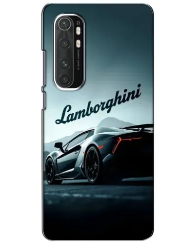 Чехол для Xiaomi Mi Note 10 Lite с картинкой «Классическая надпись Lamborghini» Чехол для Xiaomi Mi Note 10 Lite с картинкой «Классическая надпись Lamborghini»