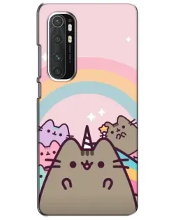 Чехол для Xiaomi Mi Note 10 Lite с картинкой «Единорог Pusheen»