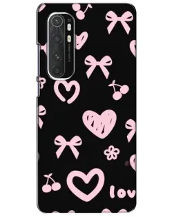 Чехол для Xiaomi Mi Note 10 Lite с картинкой «Сатиновый бант»