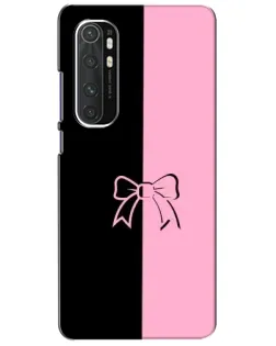 Чехол для Xiaomi Mi Note 10 Lite с картинкой «Половинки банта»