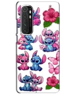 Чехол для Xiaomi Mi Note 10 Lite с картинкой «Стикеры Stitch и Angel» Чехол для Xiaomi Mi Note 10 Lite с картинкой «Стикеры Stitch и Angel»