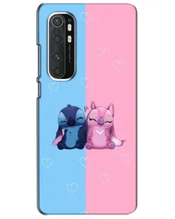 Чехол для Xiaomi Mi Note 10 Lite с картинкой «Stitch и Angel Love» Чехол для Xiaomi Mi Note 10 Lite с картинкой «Stitch и Angel Love»