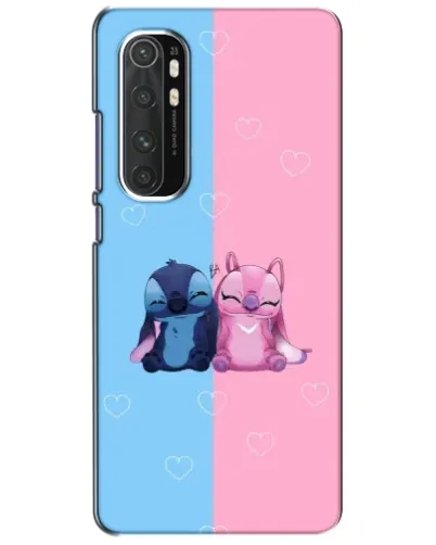 Чехол для Xiaomi Mi Note 10 Lite с картинкой «Stitch и Angel Love» Чехол для Xiaomi Mi Note 10 Lite с картинкой «Stitch и Angel Love»