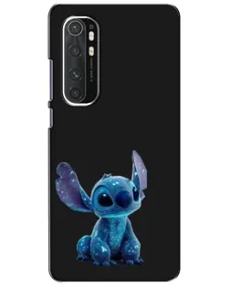 Чехол для Xiaomi Mi Note 10 Lite с картинкой «Стич на черном» Чехол для Xiaomi Mi Note 10 Lite с картинкой «Стич на черном»