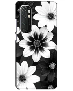 Чохол для Xiaomi Mi Note 10 Lite з картинкою «Монохромні айстри» Чохол для Xiaomi Mi Note 10 Lite з картинкою «Монохромні айстри»