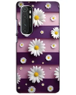 Чохол для Xiaomi Mi Note 10 Lite з картинкою «Ромашки на фіолетовому» Чохол для Xiaomi Mi Note 10 Lite з картинкою «Ромашки на фіолетовому»