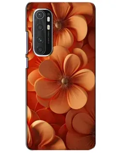 Чохол для Xiaomi Mi Note 10 Lite з картинкою «Помаранчева макро квітка» Чохол для Xiaomi Mi Note 10 Lite з картинкою «Помаранчева макро квітка»