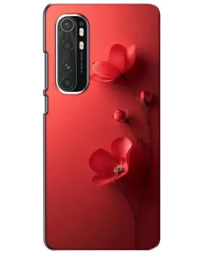 Чехол для Xiaomi Mi Note 10 Lite с картинкой «Маковые соцветия»