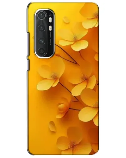 Чехол для Xiaomi Mi Note 10 Lite с картинкой «Золотые лепестки»