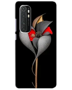 Чохол для Xiaomi Mi Note 10 Lite з картинкою «Срібна фантазійна квітка» Чохол для Xiaomi Mi Note 10 Lite з картинкою «Срібна фантазійна квітка»