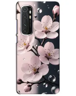 Чохол для Xiaomi Mi Note 10 Lite з картинкою «Ніжня сакура та краплі» Чохол для Xiaomi Mi Note 10 Lite з картинкою «Ніжня сакура та краплі»