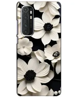 Чохол для Xiaomi Mi Note 10 Lite з картинкою «Об'ємні білі квіти» Чохол для Xiaomi Mi Note 10 Lite з картинкою «Об'ємні білі квіти»