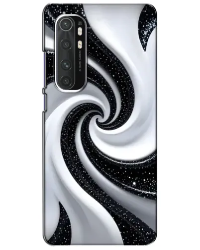 Чехол для Xiaomi Mi Note 10 Lite с картинкой «Черно-белая спираль» Чехол для Xiaomi Mi Note 10 Lite с картинкой «Черно-белая спираль»