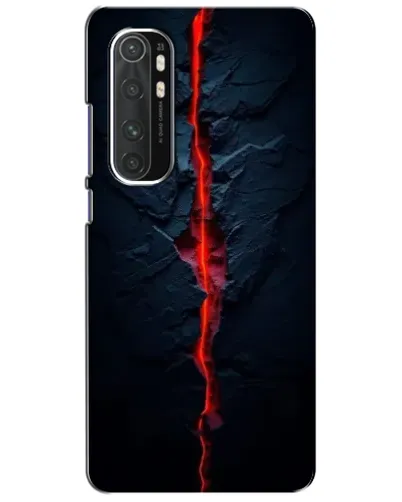 Чехол для Xiaomi Mi Note 10 Lite с картинкой «Kрасная лавовая трещина» Чехол для Xiaomi Mi Note 10 Lite с картинкой «Kрасная лавовая трещина»