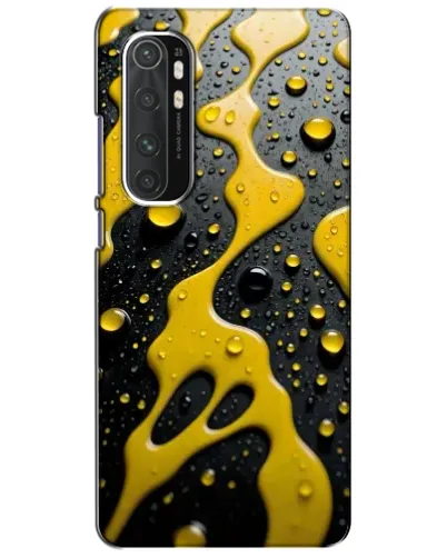 Чехол для Xiaomi Mi Note 10 Lite с картинкой «Жидкое желтое золото» Чехол для Xiaomi Mi Note 10 Lite с картинкой «Жидкое желтое золото»