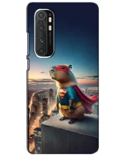 Чехол для Xiaomi Mi Note 10 Lite с картинкой «Капи-мен супергерой»