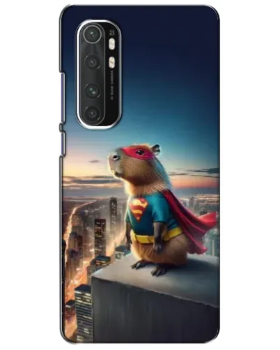 Чехол для Xiaomi Mi Note 10 Lite с картинкой «Капи-мен супергерой»