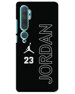 Чехол для Xiaomi Mi Note 10 с картинкой «Jordan Vertical»