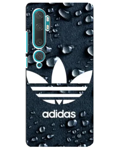 Чехол для Xiaomi Mi Note 10 с картинкой «Adidas Trefoil Blue»