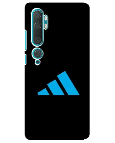 Чехол для Xiaomi Mi Note 10 с картинкой «Adidas Cyan Logo»