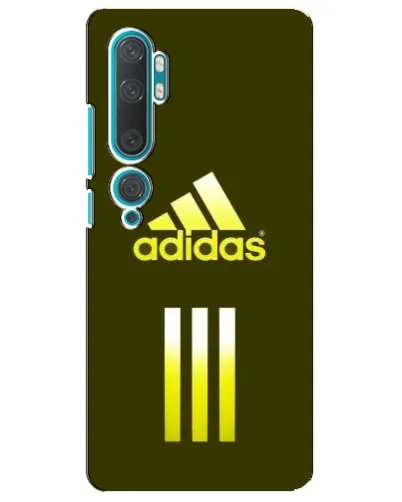 Чехол для Xiaomi Mi Note 10 с картинкой «Оливковый градиент Adidas»