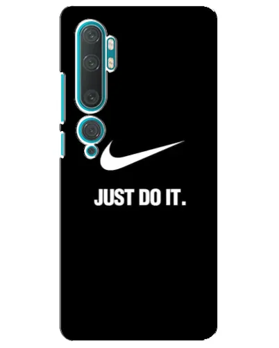 Чехол для Xiaomi Mi Note 10 с картинкой «Классический принт Nike»