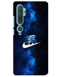 Чехол для Xiaomi Mi Note 10 с картинкой «Звездный путь Nike»