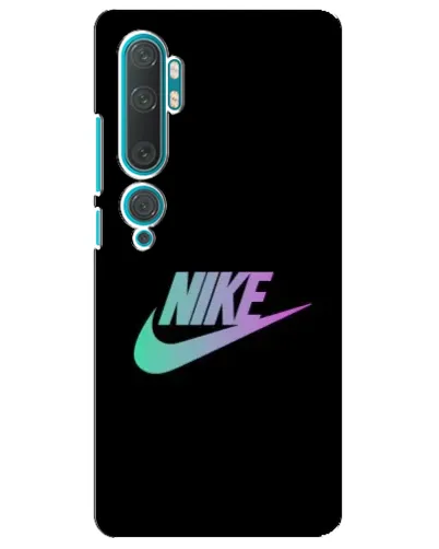 Чехол для Xiaomi Mi Note 10 с картинкой «Nike — городская ночь»