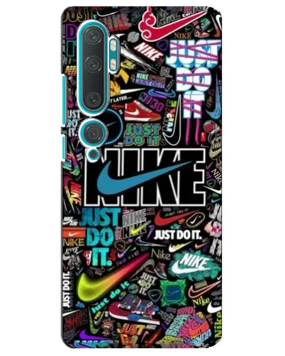 Чехол для Xiaomi Mi Note 10 с картинкой «Яркий коллаж Nike» Чехол для Xiaomi Mi Note 10 с картинкой «Яркий коллаж Nike»