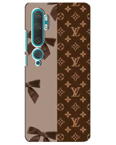 Чехол для Xiaomi Mi Note 10 с картинкой «Louis Vuitton — банты»