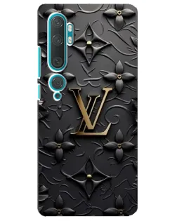 Чехол для Xiaomi Mi Note 10 с картинкой «Кожаная текстура LV»