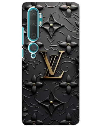 Чехол для Xiaomi Mi Note 10 с картинкой «Кожаная текстура LV»
