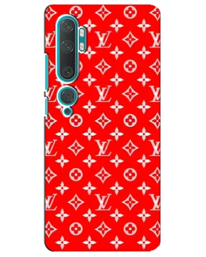 Чехол для Xiaomi Mi Note 10 с картинкой «Яркий паттерн LV»