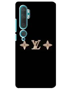Чехол для Xiaomi Mi Note 10 с картинкой «Louis Vuitton — минимализм»