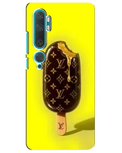 Чехол для Xiaomi Mi Note 10 с картинкой «Мороженое от LV»