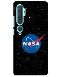 Чехол для Xiaomi Mi Note 10 с картинкой «NASA — звездное небо»