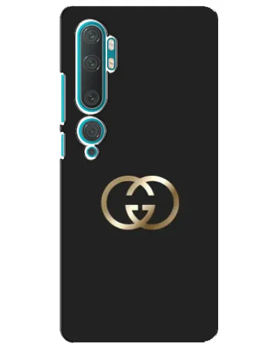 Чехол для Xiaomi Mi Note 10 с картинкой «Минимализм Gucci»