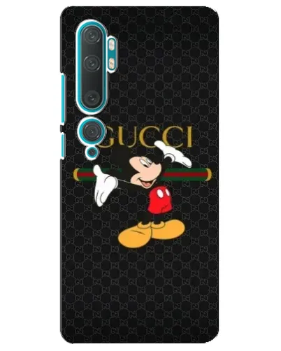 Чехол для Xiaomi Mi Note 10 с картинкой «Микки Маус Gucci»