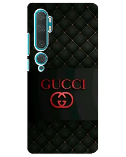 Чехол для Xiaomi Mi Note 10 с картинкой «Gucci — стеганый черный»