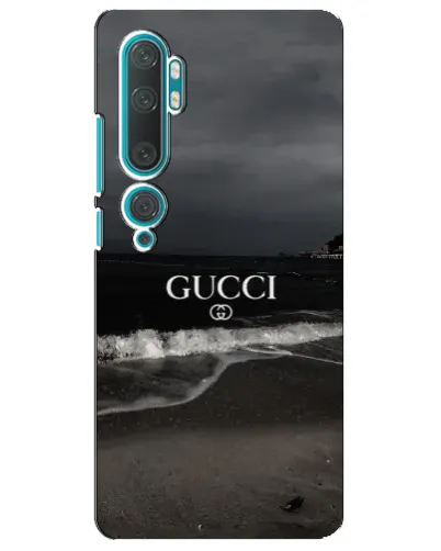 Чехол для Xiaomi Mi Note 10 с картинкой «Gucci — морской прибой»
