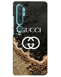 Чехол для Xiaomi Mi Note 10 с картинкой «Gucci — песчаные дюны»