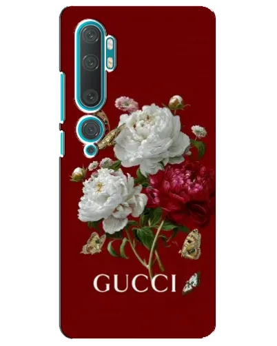 Чехол для Xiaomi Mi Note 10 с картинкой «Gucci —  сад»