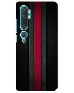 Чехол для Xiaomi Mi Note 10 с картинкой «Gucci — неоновая линия»