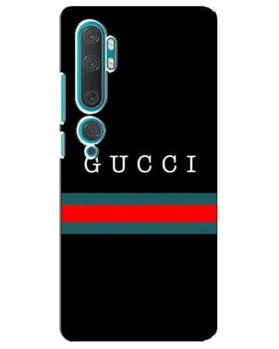 Чехол для Xiaomi Mi Note 10 с картинкой «Gucci — красный пояс»