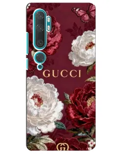 Чохол для Xiaomi Mi Note 10 з картинкою «Gucci — бордові троянди» Чохол для Xiaomi Mi Note 10 з картинкою «Gucci — бордові троянди»