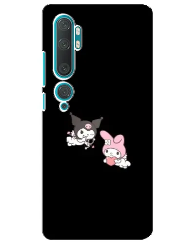 Чехол для Xiaomi Mi Note 10 с картинкой «My Melody и Kuromi»
