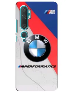 Чехол для Xiaomi Mi Note 10 с картинкой «BMW Performance стиль» Чехол для Xiaomi Mi Note 10 с картинкой «BMW Performance стиль»