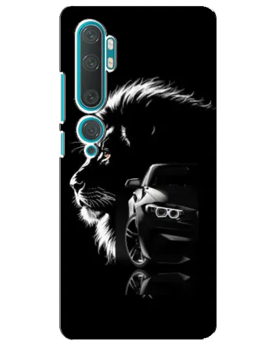 Чехол для Xiaomi Mi Note 10 с картинкой «BMW и лев»